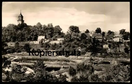 ÄLTERE POSTKARTE BOITZENBURG UCKERMARK BRANDENBURG Blick zum Ort Fischteiche Teiche Teich Ansichtskarte cpa postcard AK