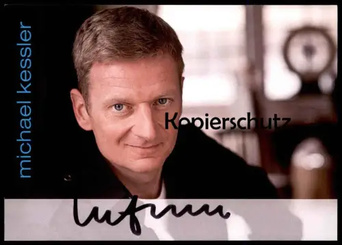 AUTOGRAMM POSTKARTE MICHAEL KESSLER Schauspieler actor acteur comedian comédien Autograph Autogrammkarte autographe cpa