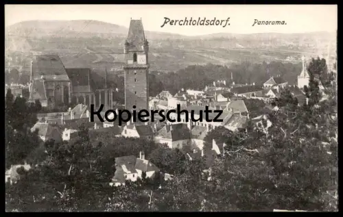 ALTE POSTKARTE PERCHTOLDSDORF PANORAMA TOTAL NIEDERÖSTERREICH Österreich Austria AK Ansichtskarte postcard cpa