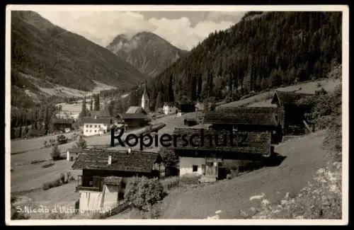 ALTE POSTKARTE S. NICOLO D'ULTIMO ST. NIKOLAUS ULTEN ULTENTAL Bozen Bolzano Alto Adige Val Gardena Dolomiti Italia italy