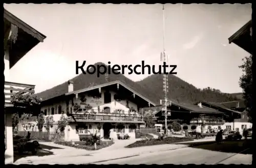 ÄLTERE POSTKARTE RUHPOLDING ROLLER VESPA ? VW Roller Motorroller motor scooter Bayern Ansichtskarte AK cpa postcard