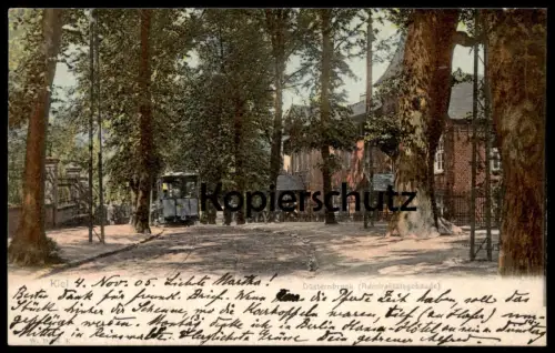 ALTE POSTKARTE KIEL DÜSTERNBROOK ADMIRALITÄTSGEBÄUDE tram tamway Straßenbahn Ansichtskarte AK postcard cpa