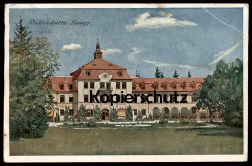 ALTE POSTKARTE VOLKSHEILSTÄTTE PLANEGG KRAILLING Heilstätte Sanatorium Ansichtskarte AK cpa postcard