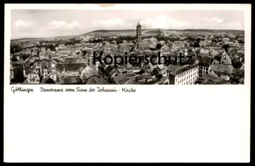 ALTE POSTKARTE GÖTTINGEN PANORAMA VOM TURM DER JOHANNIS-KIRCHE Totalansicht Total Ansichtskarte AK postcard cpa