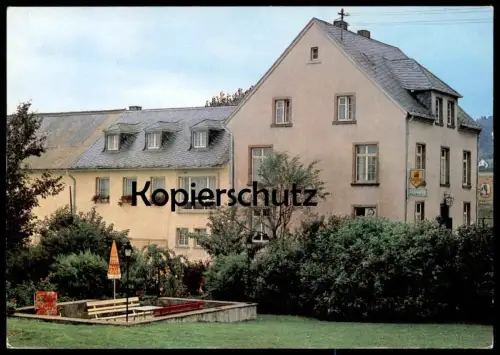 ÄLTERE POSTKARTE HOTEL-PENSION KIRST GONDELSHEIM EIFEL WEINSHEIM PRÜM cpa postcard AK Ansichtskarte