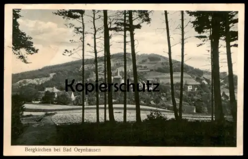 ALTE POSTKARTE BERGKIRCHEN BEI BAD OEYNHAUSEN GASTHOF ZUR WITTEKINDSQUELLE AUG. NIEDERMEYER postcard AK Ansichtskarte