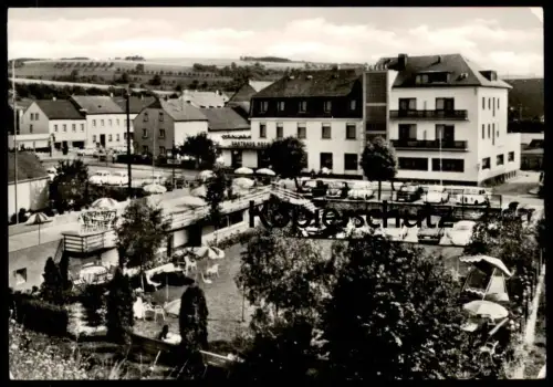 ÄLTERE POSTKARTE IRREL HOTEL KOCH-SCHILT DEUTSCH-LUXEMBURGISCHER NATURPARK Autos Auto car cars AK postcard cpa
