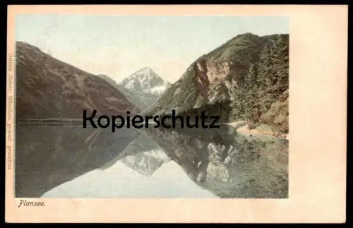 ALTE POSTKARTE PLANSEE BEZIRK REUTTE TIROL PANORAMA Österreich Austria cpa postcard Ak Ansichtskarte