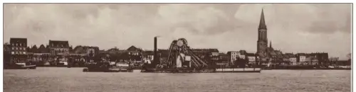 ALTE POSTKARTE EMMERICH AM RHEIN RHEINPARTIE Ansichtskarte AK cpa postcard