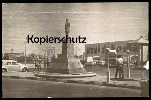 ALTE FOTO POSTKARTE AL-TAHRIR SQUARE BAGHDAD Bagdad Iraq Irak cpa photo postcard VW Käfer AK Ansichtskarte postcard cpa
