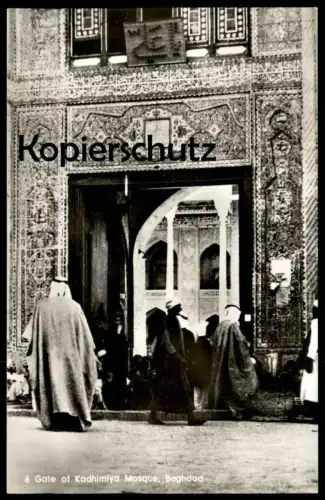 ALTE POSTKARTE GATE OF KADHIMIYA MOSQUE BAGHDAD KADHIMAIN Moschee Irak Iraq postcard cpa Ansichtskarte AK