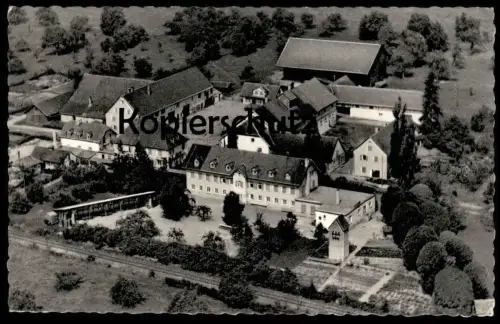 ÄLTERE POSTKARTE KINDERHEIM UND GUTSHOF STORZELN Hegau Hilzingen Bahnlinie railway track Ansichtskarte AK cpa postcard