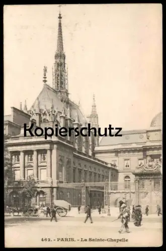 ALTE POSTKARTE PARIS LA SAINTE-CHAPELLE Frankreich Paris France cpa postcard AK Ansichtskarte
