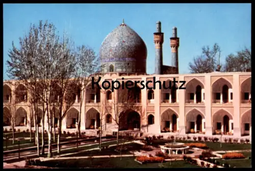 ÄLTERE POSTKARTE ISFAHAN SHAH-ABASS HOTEL IRAN postcard Ansichtskarte AK cpa