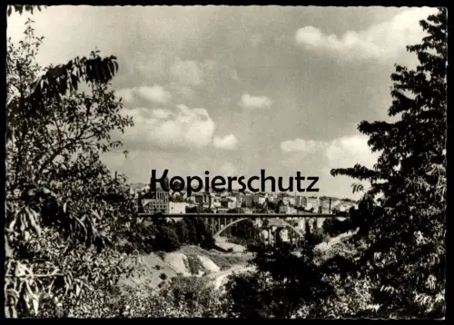 ALTE POSTKARTE PIRMASENS PFALZ ZEPPELINBRÜCKE PANORAMA AK Ansichtskarte cpa postcard