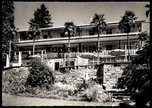 ÄLTERE POSTKARTE MONTI-LOCARNO EVANGELISCHES ERHOLUNGSHEIM IRIS JRIS Tessin Suisse Schweiz postcard cpa Ansichtskarte AK