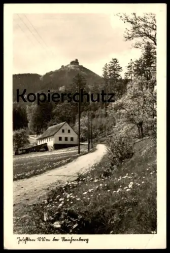 ALTE POSTKARTE JESCHKEN 1010 M BEI REICHENBERG 1943 Liberec Sudeten cpa AK postcard Ansichtskarte