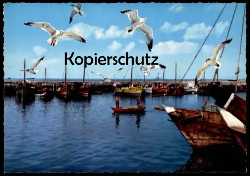 ÄLTERE POSTKARTE HARBOUR OF PEARL FISHERS' FLEET KUWAIT KUWEIT Hafen port postcard Ansichtskarte AK cpa
