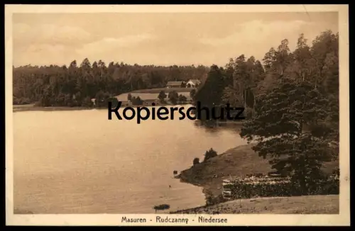 ALTE POSTKARTE MASUREN RUDCZANNY NIEDERSEE See Panorama cpa postcard AK Ansichtskarte