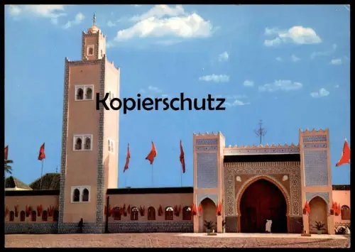 ÄLTERE POSTKARTE RISSANI MOSQUÉE DU SANCTUAIRE DE MOULAY-ALI CHERIF Marocco Maroc Marokka Moschee cpa Ansichtskarte AK