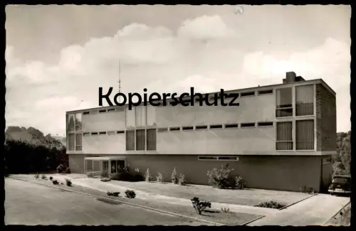 ALTE POSTKARTE PIRMASENS PFALZ FACHSCHULE DES SCHUHHANDELS SCHULE SCHUHE shoes school postcard Ansichtskarte cpa AK