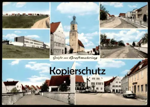 ÄLTERE POSTKARTE GRÜSSE AUS GROSSMEHRING BAYERN LANDKREIS EICHSTÄTT Ansichtskarte AK cpa postcard