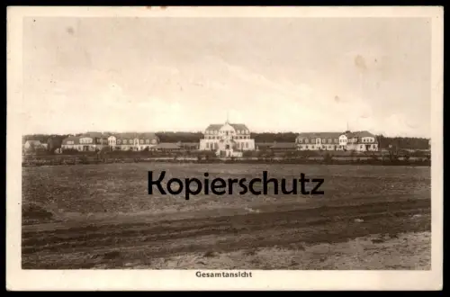 ALTE POSTKARTE GESAMTANSICHT KINDERHEIM DES DEUTSCHEN ROTEN KREUZES NORDHOLZ BEI CUXHAVEN children's home Ansichtskarte