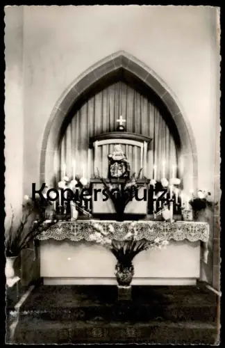 ÄLTERE POSTKARTE BOCHUM-STIEPEL GNADENALTAR IN DER WALLFAHRTSKIRCHE Altar Kirche church église AK postcard Ansichtskarte