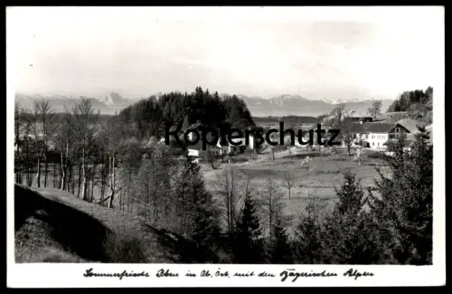 ALTE POSTKARTE SOMMERFRISCHE IBM DORF DORFIBM ALPEN EGGELSBERG OBERÖSTERREICH Austria postcard cpa Ansichtskarte AK