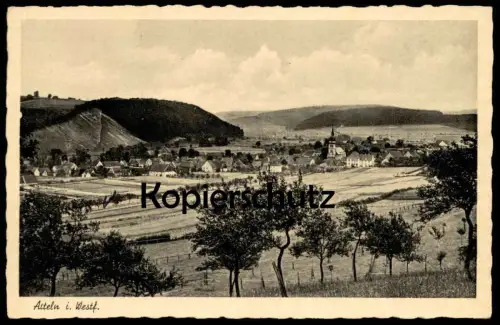 ÄLTERE POSTKARTE ATTELN IN WESTFALEN LICHTENAU BEI PADERBORN cpa AK Ansichtskarte postcard