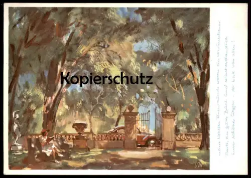 ALTE POSTKARTE VOLKSWAGEN VICTOR MUNDORFF VW KÄFER WERBUNG Coccinelle Auto car cpa AK Ansichtskarte postcard