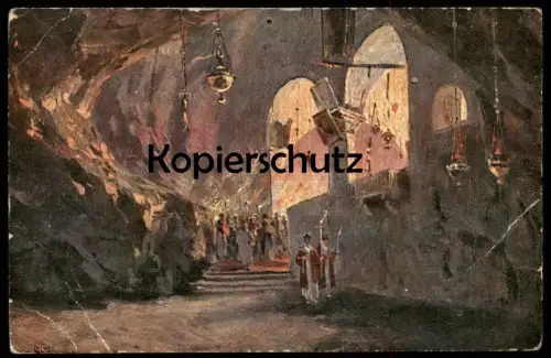 ALTE POSTKARTE KREUZFINDUNGSKAPELLE IN JERUSALEM KAPELLE Kreuzauffindungskapelle cpa Ak Ansichtskarte postcard