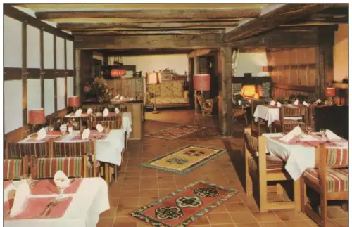 ÄLTERE POSTKARTE ALTENHELLEFELD FUNKEN'S HOF HOTEL RESTAURANT K.-H. KEEVE Sundern Ansichtskarte cpa AK postcard