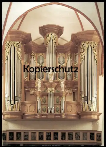 ÄLTERE POSTKARTE ARP-SCHNITGER-ORGEL ST. JACOBI KIRCHE HAMBURG orgue organ church église cpa AK Ansichtskarte postcard