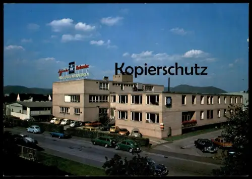 ÄLTERE POSTKARTE HEIDELBERG FOTOLABORATORIEN V-DIA KODACOLOR AGFACOLOR Opel Fiat Ford Mercedes VW Käfer Ansichtskarte