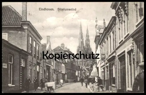 ÄLTERE POSTKARTE EINDHOVEN STRATUMSEIND REPRODUKTION REPRO Niederlande Nederland cpa postcard AK Ansichtskarte