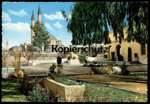 ÄLTERE POSTKARTE DAMASCUS THE MUSEUM Damas le musée lion Löwe leo Syrien Syria Syrie Ansichtskarte postcard cpa AK