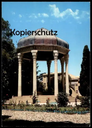 ÄLTERE POSTKARTE HAFEZIEH SHIRAZ Iran cpa AK postcard Ansichtskarte