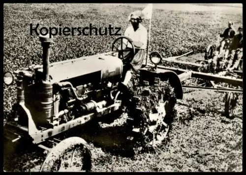 ÄLTERE KARTE WINNIZA UKRAINE KOLCHOS PARTEITAG KOMSOMOLZIN Socialism Traktor Trecker tractor tracteur UDSSR cpa postcard
