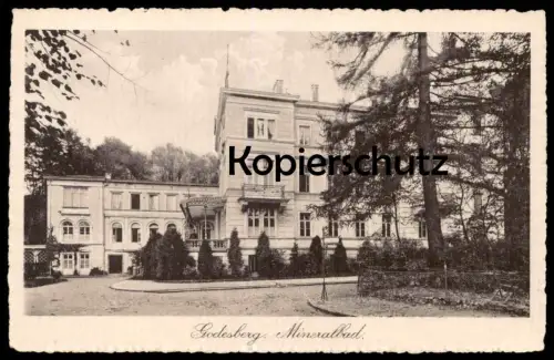 ALTE POSTKARTE GODESBERG MINERALBAD BAD BONN Ansichtskarte AK cpa postcard