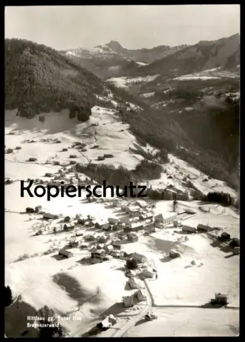 ÄLTERE POSTKARTE HITTISAU GEGEN HOHER IFEN BREGENZERWALD Vorarlberg Ansichtskarte postcard cpa AK