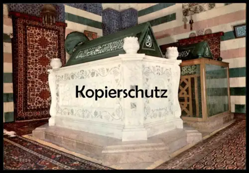 ÄLTERE POSTKARTE DAMASCUS SYRIA SALADIN'S TOMB Grab Damas Moschee Syrien Syria Syrie postcard cpa AK Ansichtskarte
