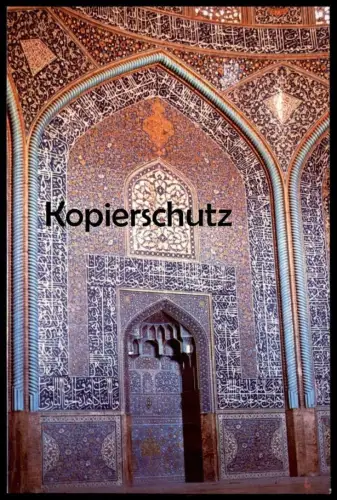 ÄLTERE POSTKARTE THE SHIKH LOTFOLAH MOSQUE ISFAHAN IRAN Persia Sheik Lotfollah postcard Ansichtskarte cpa AK