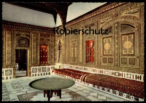 ÄLTERE POSTKARTE LEBANON BEITEDDINE HALL OF THE PALACE Libanon Liban Ansichtskarte postcard AK cpa