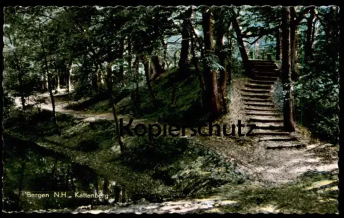 ÄLTERE POSTKARTE BERGEN N.H. KATTENBERG Noord-Holland Nederland postcard Ansichtskarte cpa AK