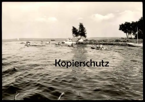 ÄLTERE POSTKARTE ERHOLUNGSORT PLAU MECKLENBURG PLAUER SEE Motorboot Boot Ansichtskarte postcard AK cpa