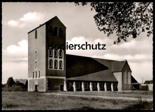 ALTE POSTKARTE GREVEN IN WESTFALEN ST. JOSEFS-PFARRKIRCHE Kirche church église cpa AK Ansichtskarte postcard
