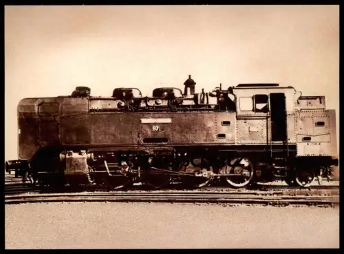 ÄLTERE REPRO POSTKARTE DAMPFLOK 1D1h2 BJ 1941 locomotive à vapeur steam train Fried. Krupp cpa Ansichtskarte postcard AK