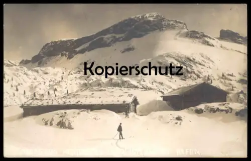 ALTE POSTKARTE MAURIZALM HOCHLEGER HAIDACHSTELLWAND ROFAN Mauritzalm Tirol Achensee bei Wiesing Maurach Ansichtskarte