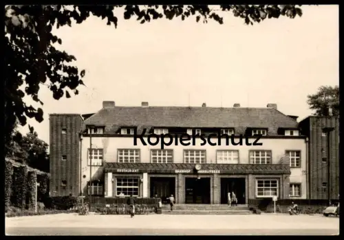 ÄLTERE POSTKARTE WANDLITZSEE BAHNHOF RESTAURANT GEMEINDE WANDLITZ station gare postcard cpa AK Ansichtskarte